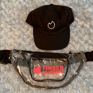 Tinder Hat and Fanny Pack